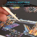 DIY Budapest Hungary Art Doodle Scratch Painting Educational Drawing Toys A