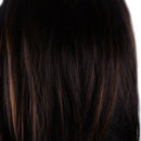 Synthetic Long Curly Hair Black Brown Wig Heat Resistant Full Wigs fit for Women