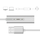 USB Sound Card External Converter USB Audio Adapter with 3.5mm Aux Stereo for