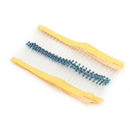 100 pcs 1/4W 0.25W 1% Metal Film Resistor 100K ohm M&