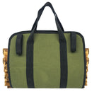 Supersized Canvas Firewood Wood Carrier Log Camping Outdoor Holder Carry Ba