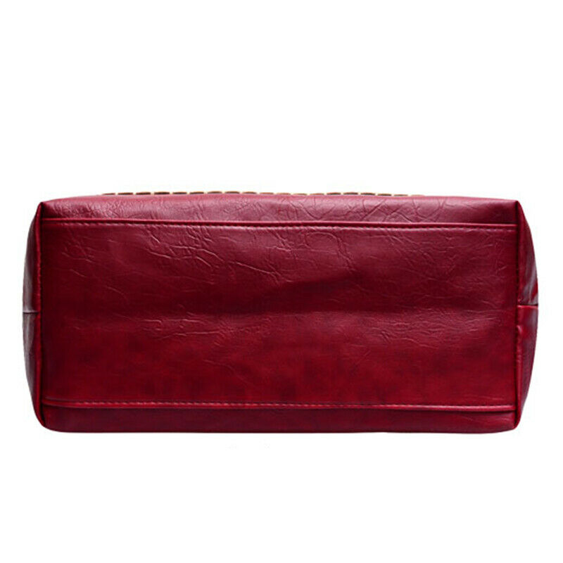 New Women Big Capacity Storage Leather Handbag Shoulder Ladies Purse Messen N7M4