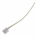 Telephone 6P4C RJ11 Dual Female to Male Plug Cord Adapter, 3Pieces for Land P4A3