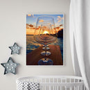 5D DIY Full Drill Diamond Painting Sunset Embroidery Mosaic Craft Kit Decor