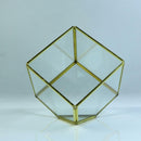 Geometric Glass Flower Pot DIY Terrarium Container Tealight Candle Holder