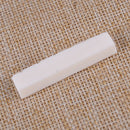 Tool Nut 43mm Bone Pre-Cut Fit for Electric Guitar Parts 6 String 5pcs Slotted
