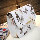 Women Crossbody Messenger bags Handbag Purse Sling Shoulder bags(White)
