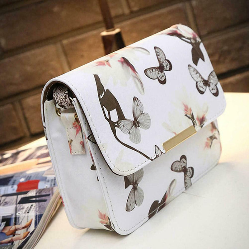 Women Crossbody Messenger bags Handbag Purse Sling Shoulder bags(White)