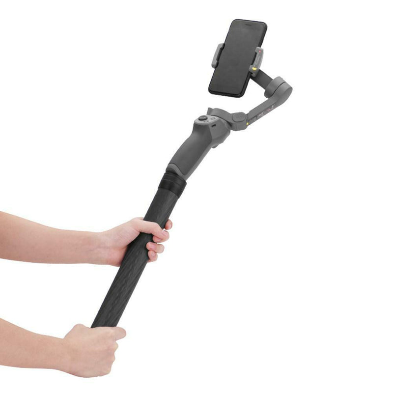 Carbon Fiber Extension Rod Pole Stick for DJI OSMO Mobile 3 Handheld Gimbal