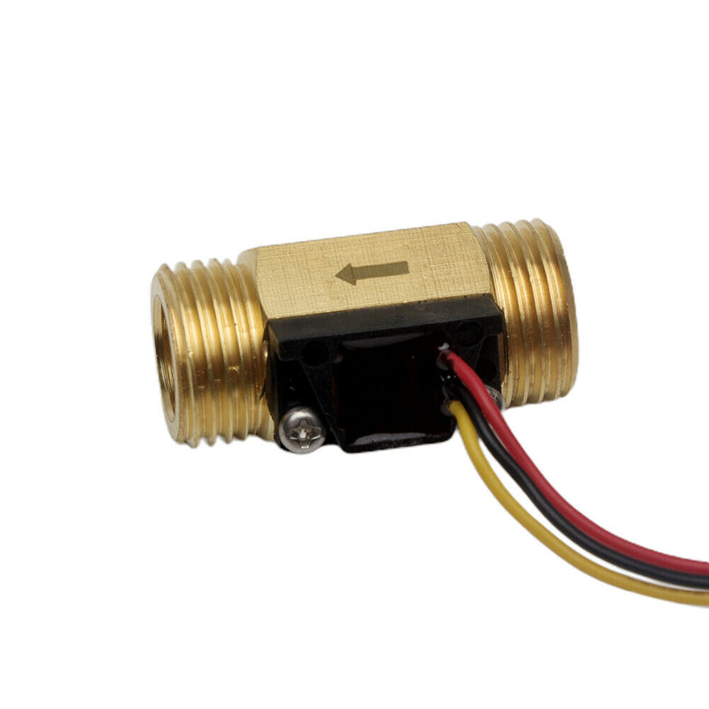 Easy Install Control Water Flow Sensor Switch Coffee Machine Copper Hall Effect