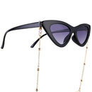 Eye Glasses Sunglasses Beading Chain Holder Lanyard Necklace Strap Square Wo3C