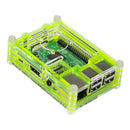 Clear Acrylic Case Shell Enclosure Box +Cooling Fan For Raspberry Pi 3 B +  3C