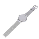 Mens Black Dress Watch Movement Quartz Analog Business Wristwatch 24cm (Sil