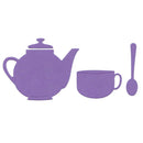Teapot and teacup Metal Cutting Dies Stencil for DIY Scrapbooking Album Card ES