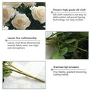 5X Artificial Flowers Bouquet Silk 12 Heads Rose Home Wedding Party Floral HFD