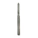10 pcs Lag Screw Hand-Crimp Swage Stud for 1/8 inch Cable Railing Stainless H4D7