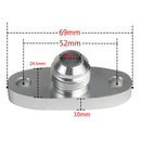 Turbo Oil Drian Feed Feeding Flange T3 T4 Turbocharger Aluminum
