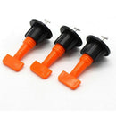 50Pc Flooring Wall Tile Leveling System Leveler Plastic Clip Adjustable Loc K4X5