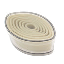 Football Shaped Nylon Biscuit Cutter Set 7 Piece Cookie Cutters Plain Edge