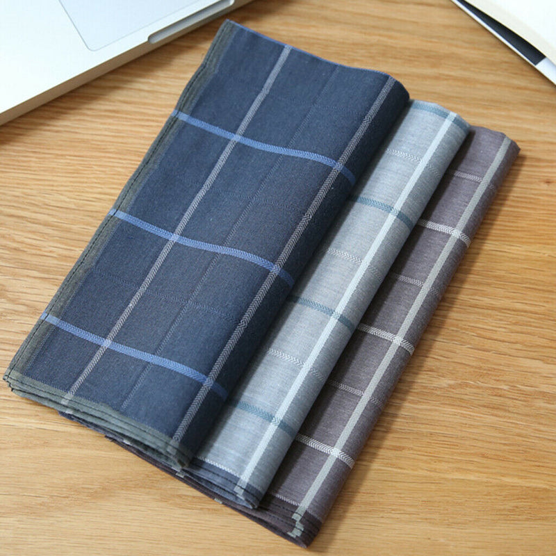 2x 100% Cotton Handkerchiefs