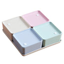 Food Container Dry Fruits Snacks Storage Box Leak Proof Wheat Straw Plastic