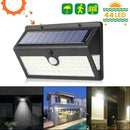 Waterproof Solar LED Light Motion Sensor Outdoor Security Wall Lamp (44LED)