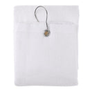 100% Cotton 525x405mm Hand Towel Washcloth with Hook for Golf Sports White