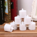 24 x Led Candles Lights Mini Plastic Flameless Candles For Decorations Fest P1A8