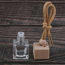 8 Pieces 6ML Car Hanging Perfume Bottle Essential Oil Vials Pendant Decor with
