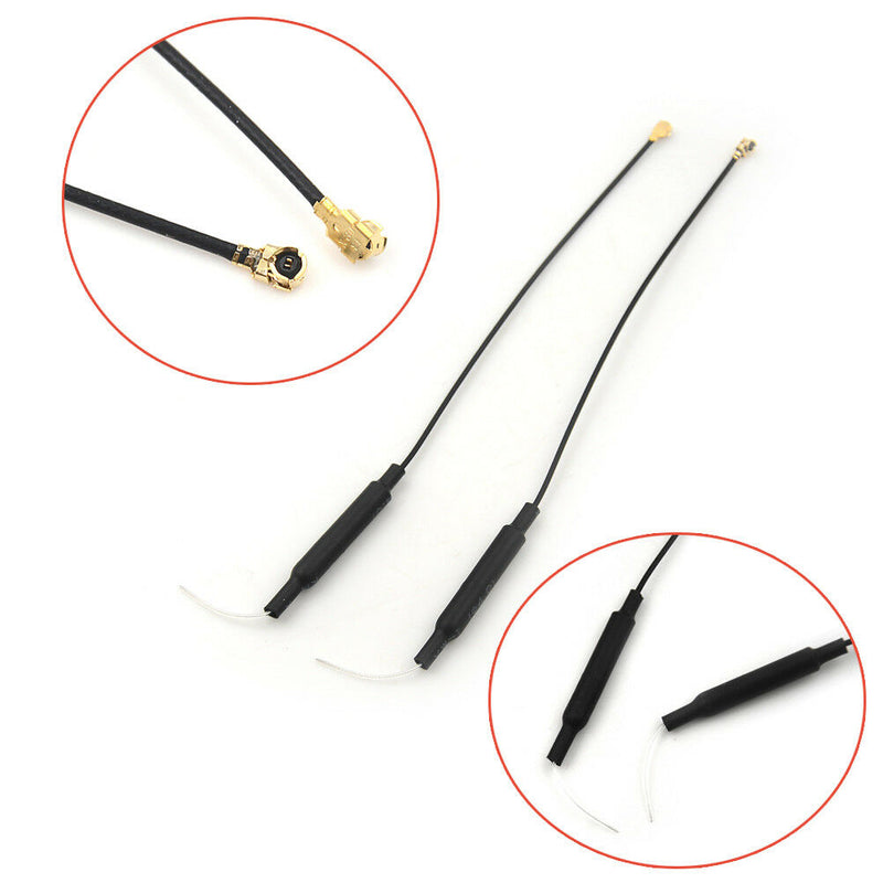 2Pcs 150mm 2.4G Receiver Antenna Aerial With 3DB Copper Tube IPX13 Plug A â„–[