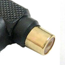 10Pcs RCA right angle adapter plug M/F male to female 90 degree elbowÃ‚Â Brass