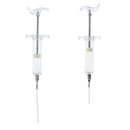 2pcs Disable Birds Milk / Water / Medicine Feeding Syringe for Parrots Canary