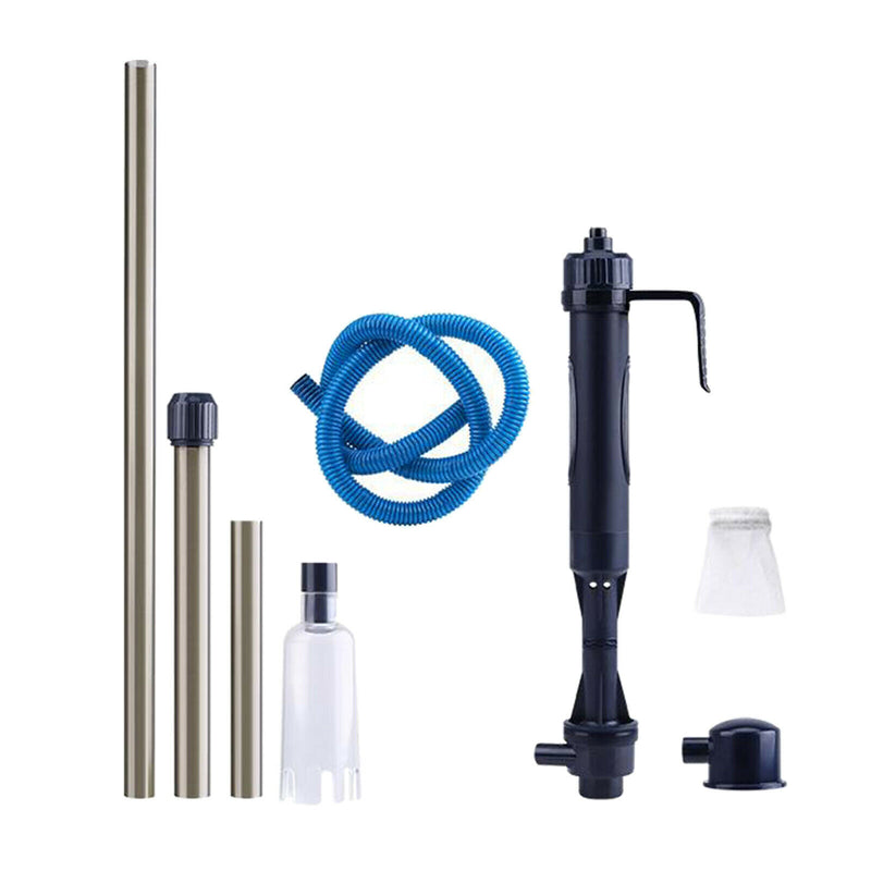 Fishing Tank Cleaning Vacuum Gravel Siphon Cleaner Water Change Battery