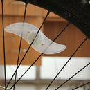 LED Bicycle Rim Tire Wheel Spoke String Strip Bike Flash Light Blue
