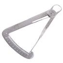 Dental lab wax metal crown gauge caliper ruler dental surgical instrume OZ