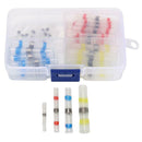 55pcs Waterproof Sealing 2:1 Electrical Heat Shrink Tube Cable Connectors