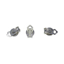 100pcs Flat Ear Clips Clips Earrings Jewelry