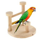 Small Pet Wooden Cage Raised Platform Shelf Stand Perches for Puppy Pet Hamster