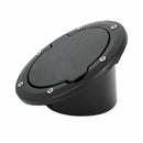 Black Fuel Filler Door Cover Gas Tank Cap for 2/4 Door For 07-16 Jeep Wrang H9O8