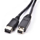 Firewire 800/400 9 Pin To 6 Pin Cable 9-Pin 6-Pin IEEE 1394B Transfer A213 M&O
