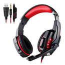 G9000 3.5mm Wired Game Headphone Lighting Audio Earphone Headset with Microphone