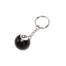 New Black 8 Billiard Ball Key Chain Bag Accessories Keyring Car Key Holder Gi&+