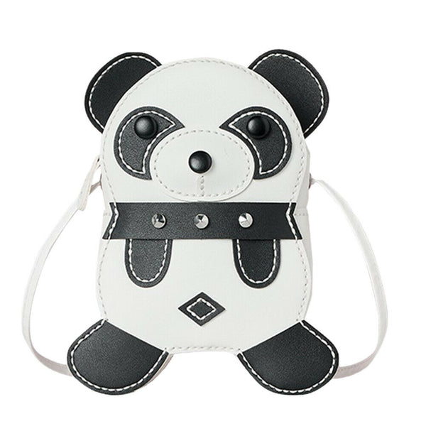 DIY Handmade Cute Panda Women Shoulder Bag Cartoon Girl Fashion Crossbody Pouch