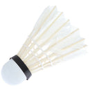 12 Pcs White Goose Feather Badminton Sport Shuttlecocks Durable Training B ME