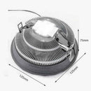 Universal LED CPU Cooling Fan RGB Lighting 4 Pin Intel Radiator Cooler Desk P3C7