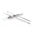 3Pcs Stainless Steel Facial Acne Spot Pimple Remover Extractor Tool Cleansers MO