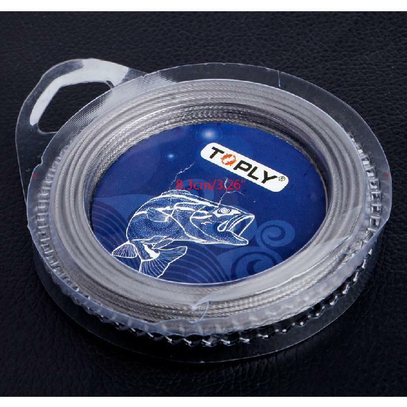7 Strands Fishing Wire Trace With Coating Leader Jigging Line Stainless Steel