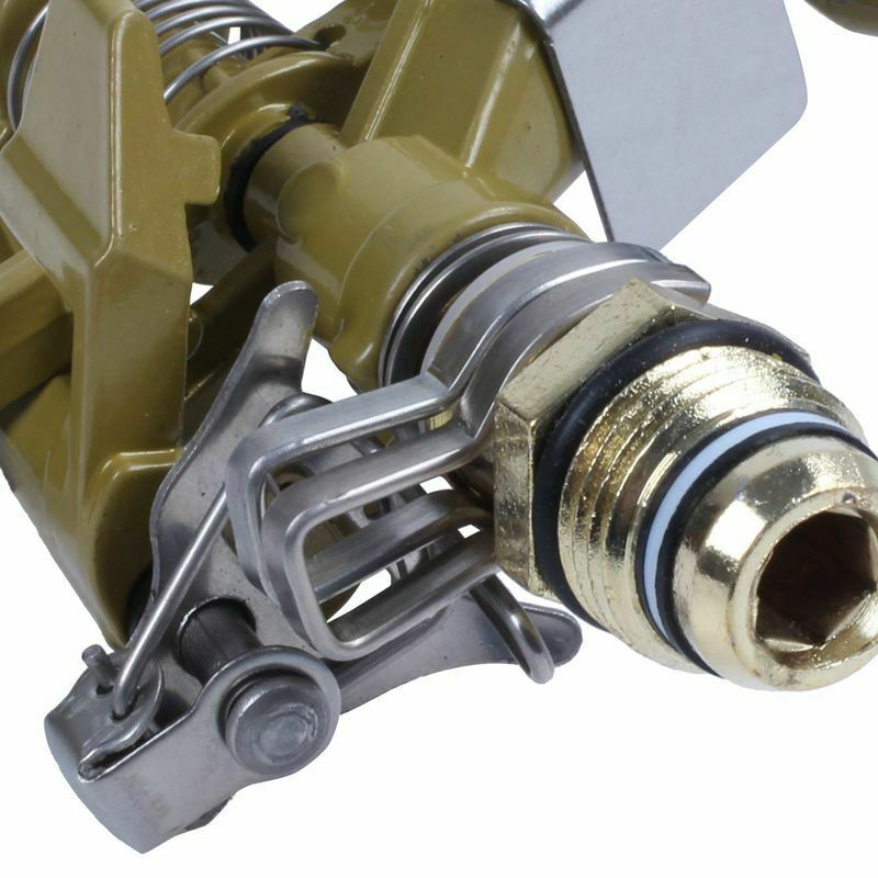 1/2 Inch Copper Rotate Water Sprinkler Spray Nozzle Connector Rocker Arm Ga