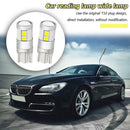 2pcs T10 5W 3030 9SMD 900LM 6000K Canbus Car LED Reading Dome Light Bulbs