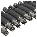 10pcs 5.5x2.1mm Male Solder Dc Barrel Tip Plug Jack Straight Connectors For
